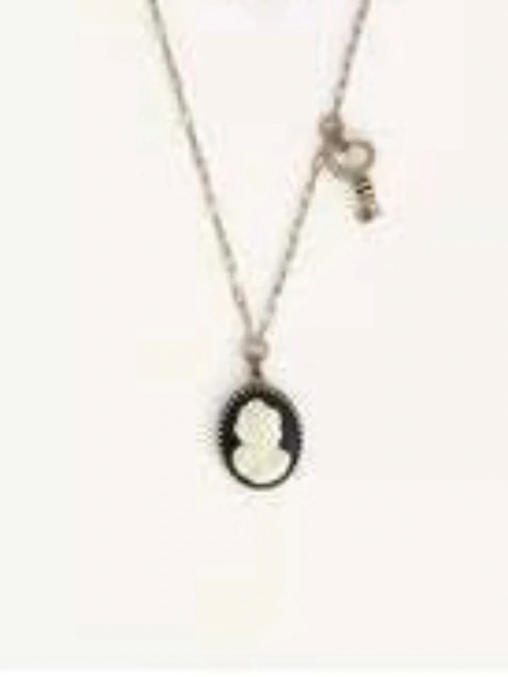 As Is NWT Zara 2 Pack Cameo Pendant Necklace